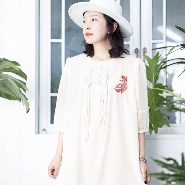 Fish Leap Dragon Gate dress