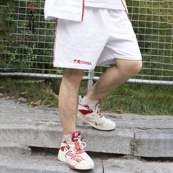 China and Coco cola Logo Shorts