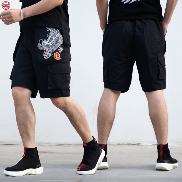 Roaring dragon head Shorts