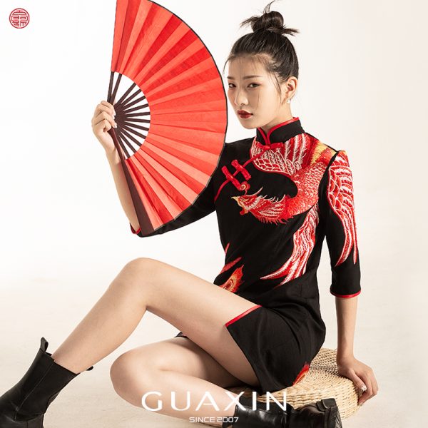 Phoenix Reborn Cheongsam